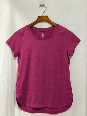 GAIAM - Magenta Short Sleeve Crewneck Tee